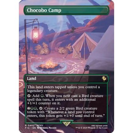 Chocobo Camp (Borderless) (FIC-462) - Commander: FINAL FANTASY