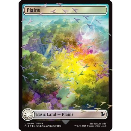 Plains (Chocobo Track Foil) (FIC-478) - Commander: FINAL FANTASY Foil