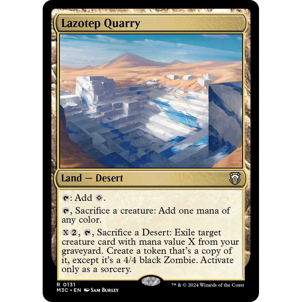 Lazotep Quarry (M3C-131) - Modern Horizons 3 Commander