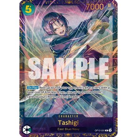 Tashigi (Treasure Cup 2025) (OP12-031) - One Piece Promotion Cards Foil