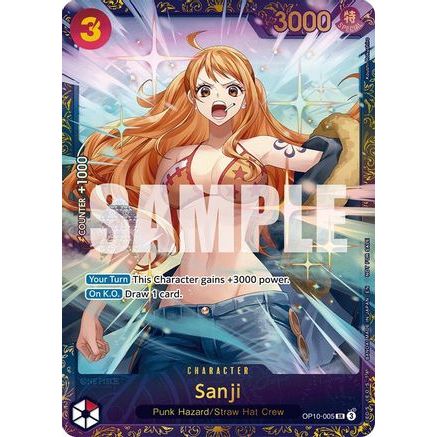 Sanji (Treasure Cup 2025) (OP10-005) - One Piece Promotion Cards Foil