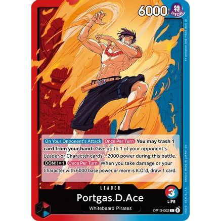 Portgas.D.Ace (002) (OP13-002) - Carrying On His Will