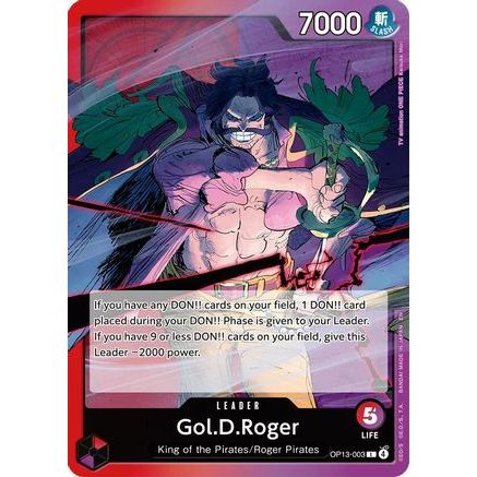 Gol.D.Roger (003) (OP13-003) - Carrying On His Will