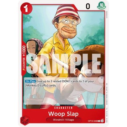 Woop Slap (OP13-006) - Carrying On His Will