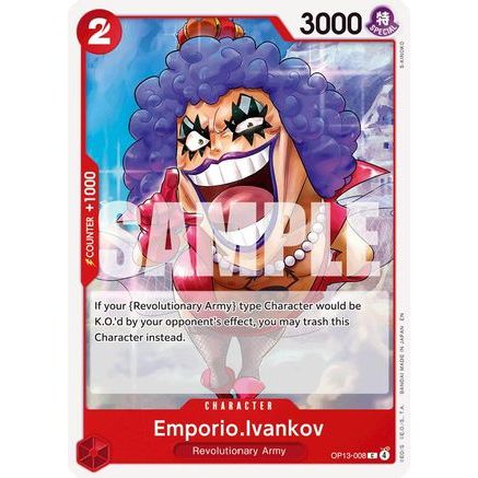 Emporio.Ivankov (OP13-008) - Carrying On His Will