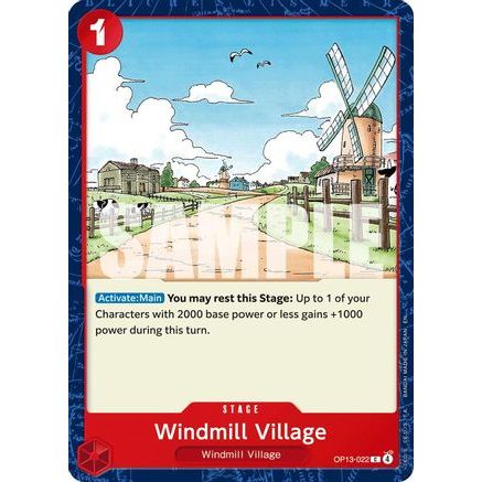 Windmill Village (OP13-022) - Carrying On His Will