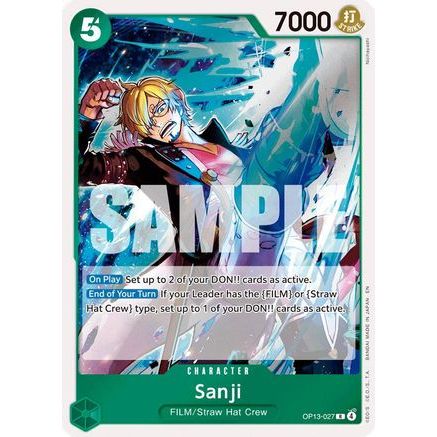 Sanji (OP13-027) - Carrying On His Will Foil