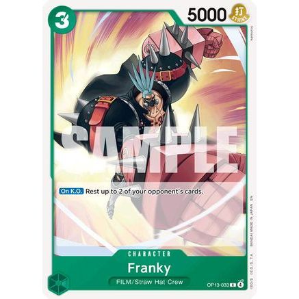 Franky (OP13-033) - Carrying On His Will