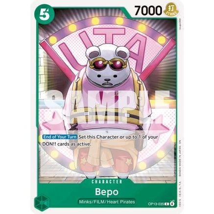 Bepo (OP13-035) - Carrying On His Will