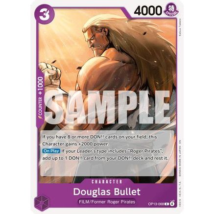 Douglas Bullet (OP13-068) - Carrying On His Will