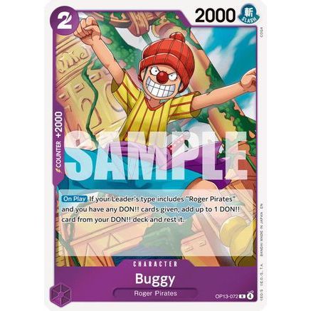 Buggy (OP13-072) - Carrying On His Will Foil