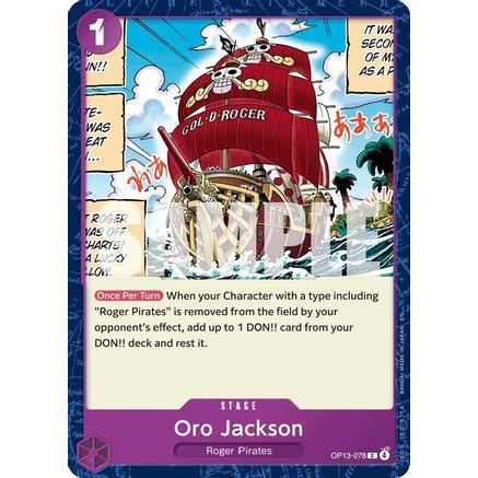 Oro Jackson (OP13-078) - Carrying On His Will