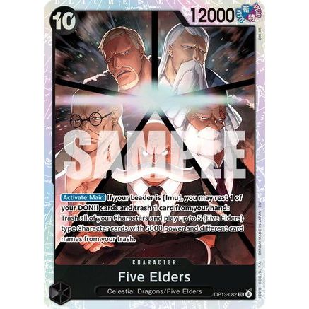 Five Elders (OP13-082) - Carrying On His Will Foil