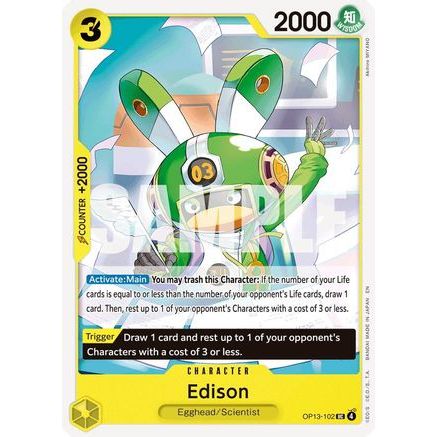 Edison (OP13-102) - Carrying On His Will