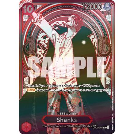 Shanks - OP09-004 (SP) (Silver) (OP09-004) - Carrying On His Will Foil