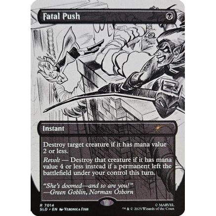 Fatal Push (7014) (SLD-7014) - Secret Lair Drop Series