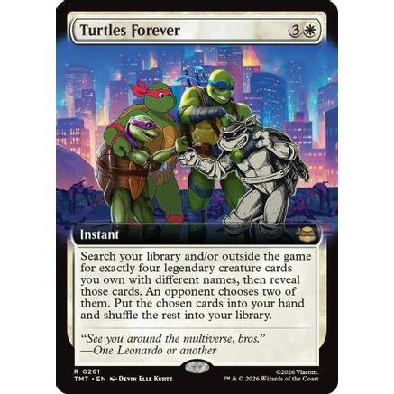 Turtles Forever (Extended Art) (TMT-261) - Teenage Mutant Ninja Turtles