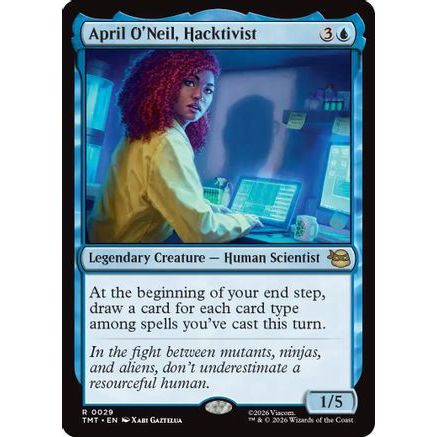 April O'Neil, Hacktivist (TMT-029) - Teenage Mutant Ninja Turtles