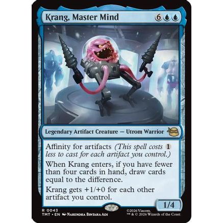 Krang, Master Mind (TMT-043) - Teenage Mutant Ninja Turtles