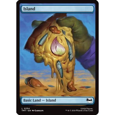 Island (0254) (TMT-254) - Teenage Mutant Ninja Turtles Foil
