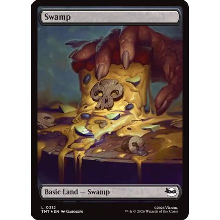 Swamp (0312) (Surge Foil) (TMT-312) - Teenage Mutant Ninja Turtles Foil