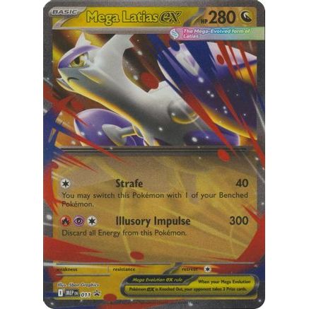 Mega Latias ex - 011 11 - ME Mega Evolution Promo Holofoil
