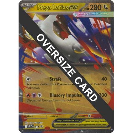 Mega Latias ex - 011 11 - Jumbo Cards Holofoil