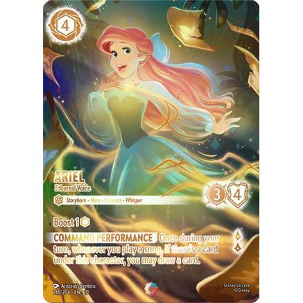 Ariel - Ethereal Voice (Iconic) (241/204) - Whispers in the Well Holofoil