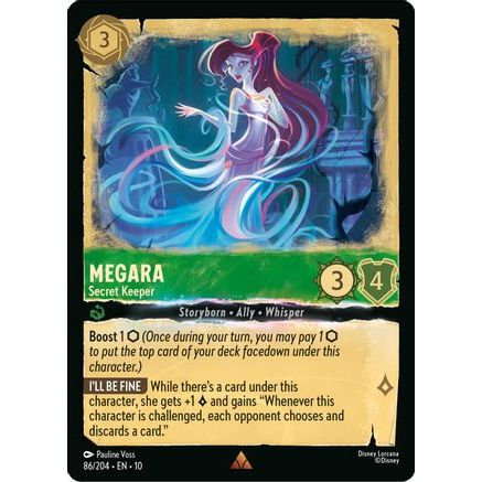 Megara - Secret Keeper (86/204) - Whispers in the Well Cold Foil