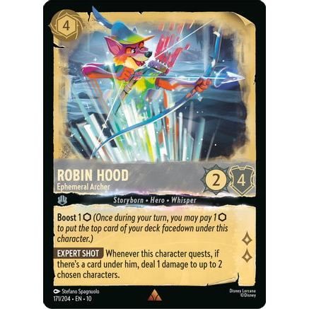 Robin Hood - Ephemeral Archer (171/204) - Whispers in the Well Cold Foil