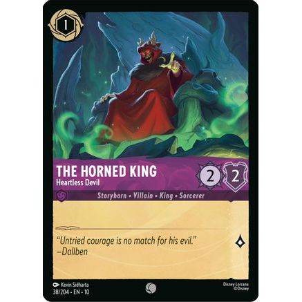 The Horned King - Heartless Devil (38/204) - Whispers in the Well Cold Foil