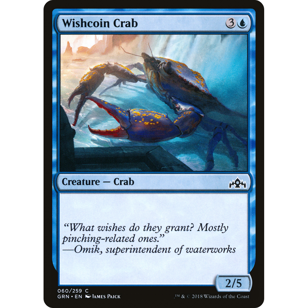 Wishcoin Crab (GRN-060) - Guilds of Ravnica