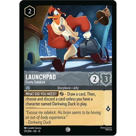 Launchpad - Trusty Sidekick (177/204) - Winterspell Cold Foil