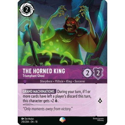 The Horned King - Triumphant Ghoul (Epic) (210/204) - Whispers in the Well Holofoil