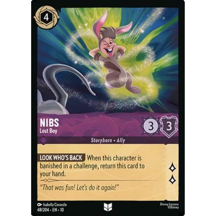 Nibs - Lost Boy (48/204) - Whispers in the Well Cold Foil