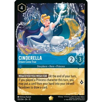 Cinderella - Dream Come True (155/204) - Whispers in the Well Cold Foil