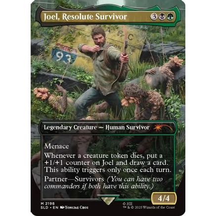 Joel, Resolute Survivor (SLD-2198) - Secret Lair Drop Series