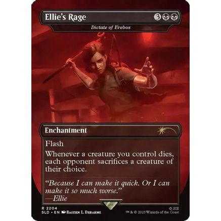 Ellie's Rage - Dictate of Erebos (SLD-2204) - Secret Lair Drop Series