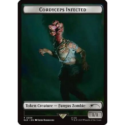 Cordyceps Infected Token (2206) (SLD-2206) - Secret Lair Drop Series