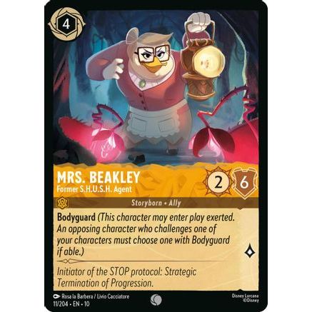 Mrs. Beakley - Former S.H.U.S.H. Agent (11/204) - Whispers in the Well Cold Foil