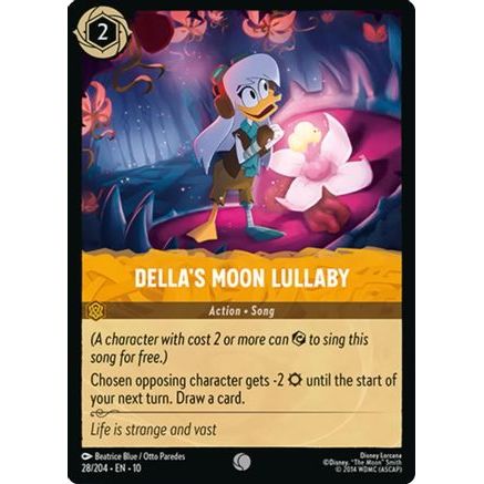 Della's Moon Lullaby (28/204) - Whispers in the Well Cold Foil