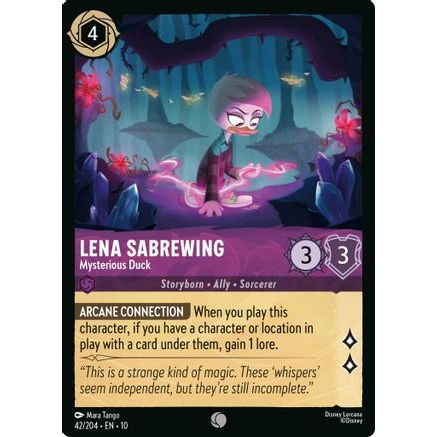 Lena Sabrewing - Mysterious Duck (42/204) - Whispers in the Well