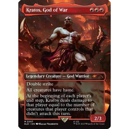 Kratos, God of War (SLD-2207) - Secret Lair Drop Series