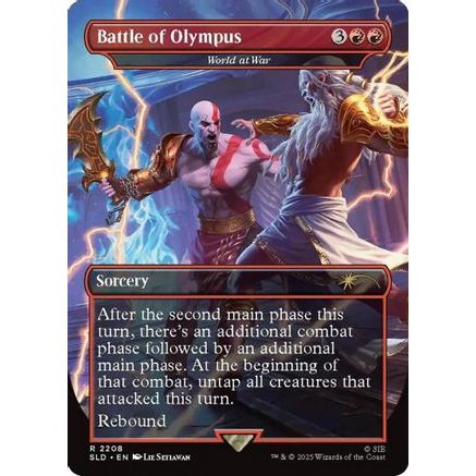 Battle of Olympus - World at War (SLD-2208) - Secret Lair Drop Series