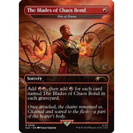 The Blades of Chaos Bond - Rite of Flame (SLD-2209) - Secret Lair Drop Series