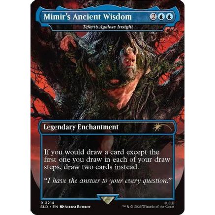 Mimir's Ancient Wisdom - Teferi's Ageless Insight (SLD-2214) - Secret Lair Drop Series