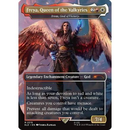 Freya, Queen of the Valkyries - Iroas, God of Victory (SLD-2215) - Secret Lair Drop Series