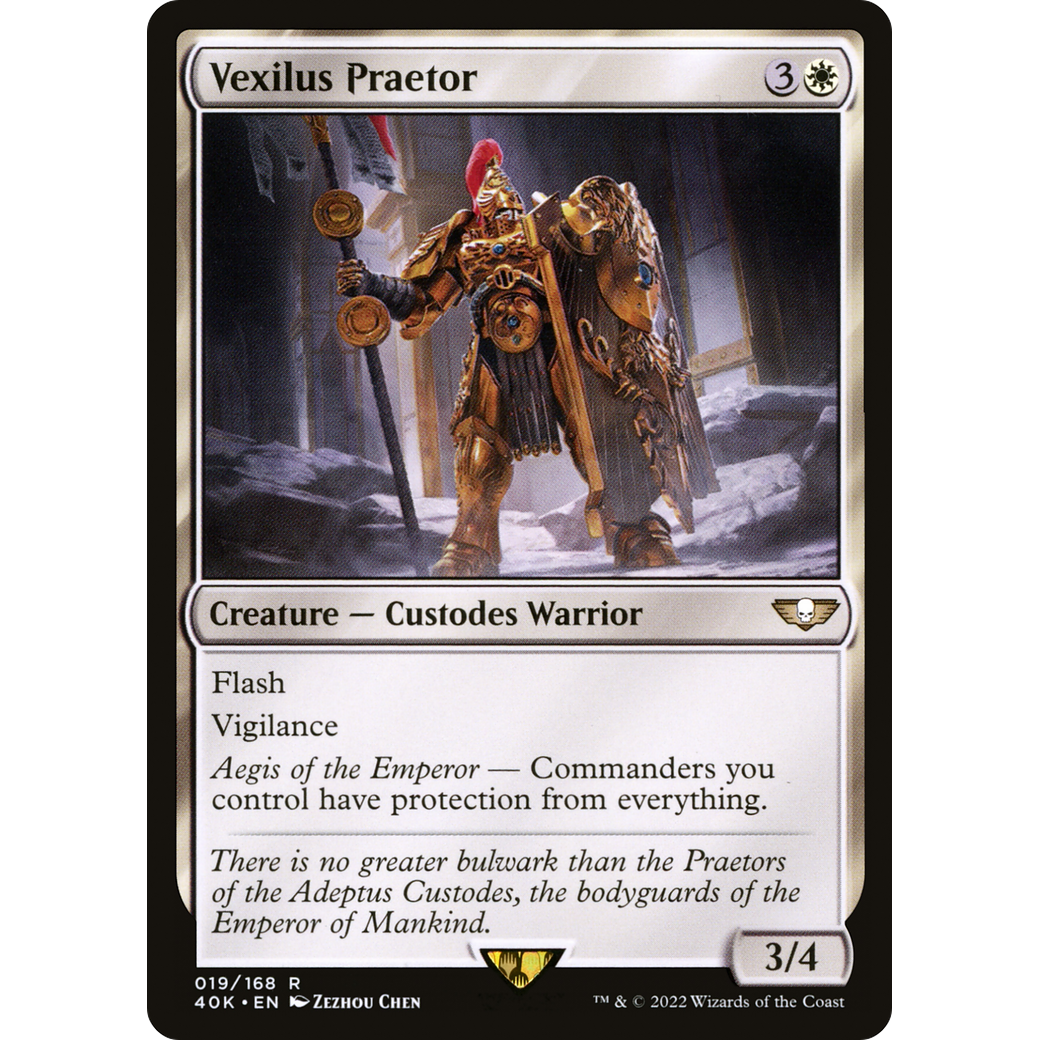 Vexilus Praetor (40K-019) - Warhammer 40,000 Commander