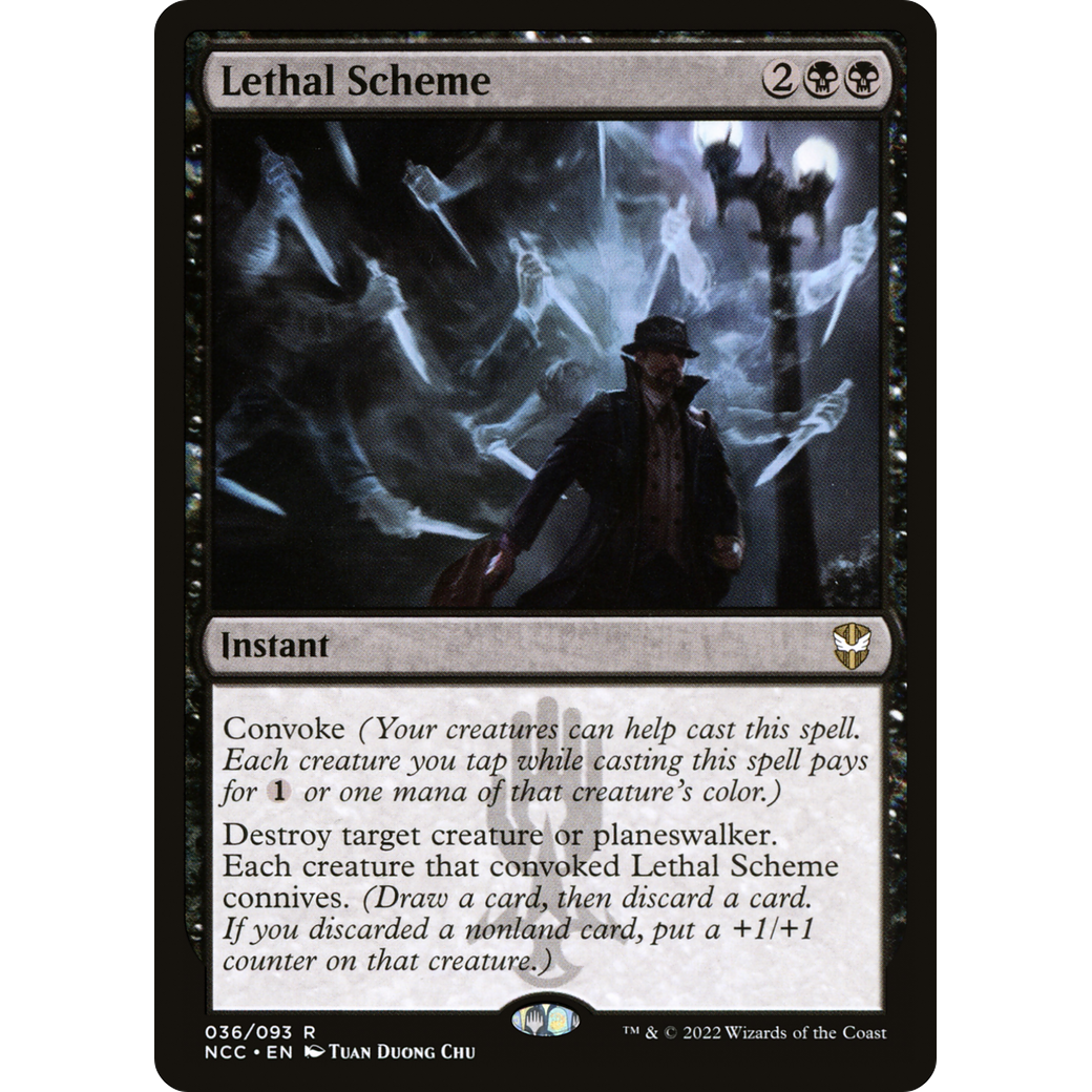 Lethal Scheme (NCC-036) - New Capenna Commander