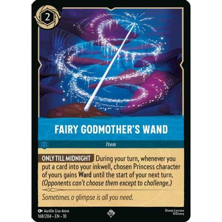 Fairy Godmother's Wand (168/204) - Whispers in the Well Cold Foil